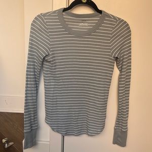 Striped Waffle Shirt